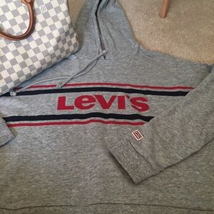 Levi’s Cropped Hoodie Small (Runs Big)